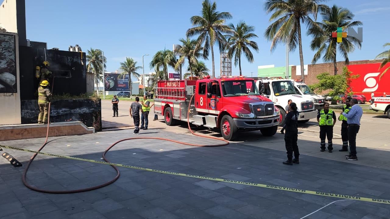 Controlan incendio en resturante de Boca del Río