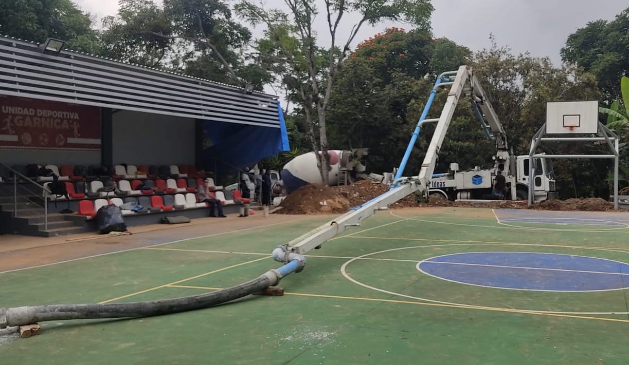 Obras en Estancia Garnica, para el bienestar integral de la derechohabiencia