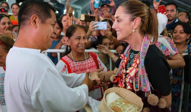 Sheinbaum presenta Plan de Justicia del Pueblo Amuzgo como parte del Plan General Lázaro Cárdenas del Río