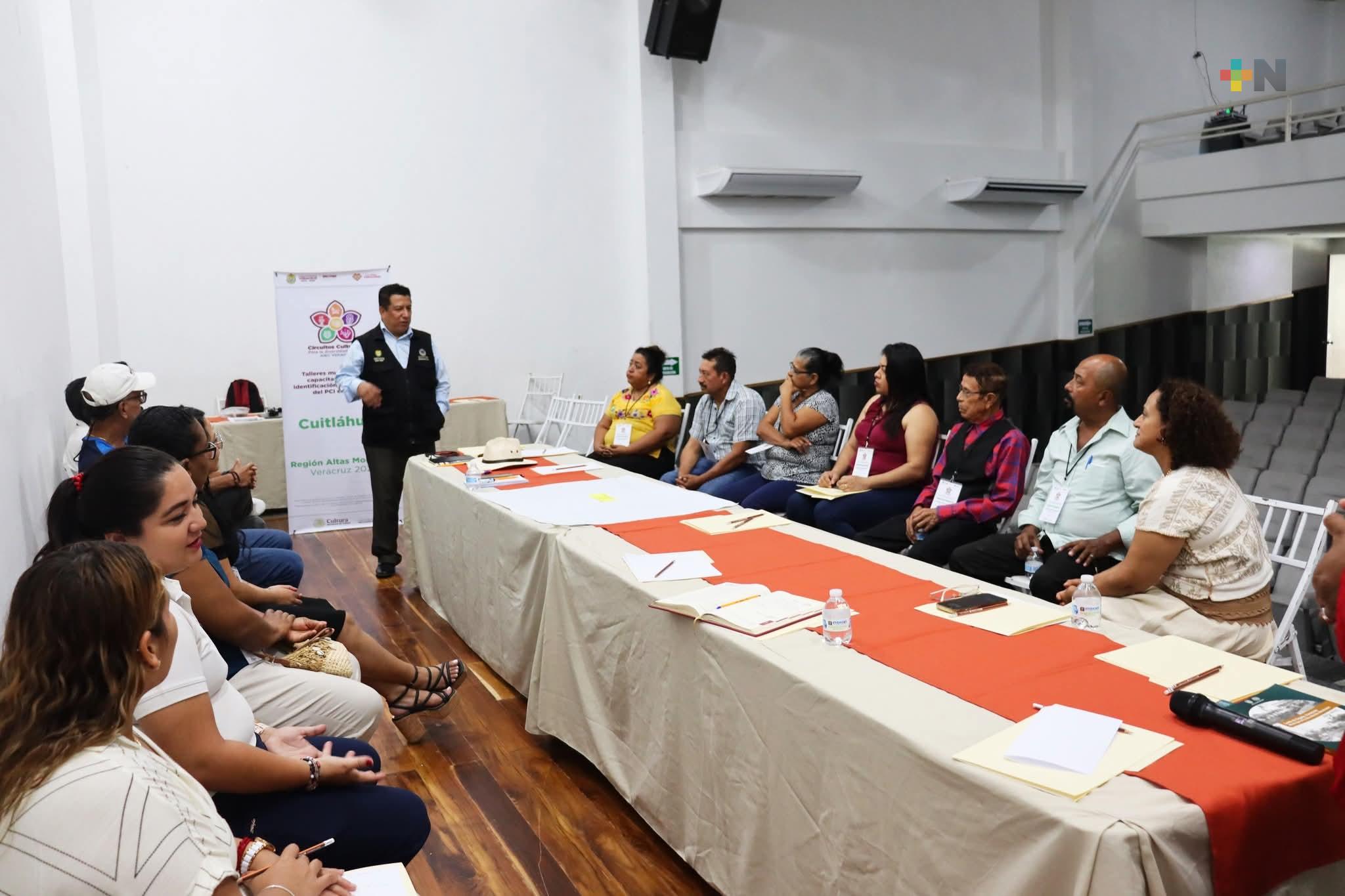 Taller para el registro del Patrimonio Cultural Inmaterial en Riesgo en municipio de Cuitláhuac