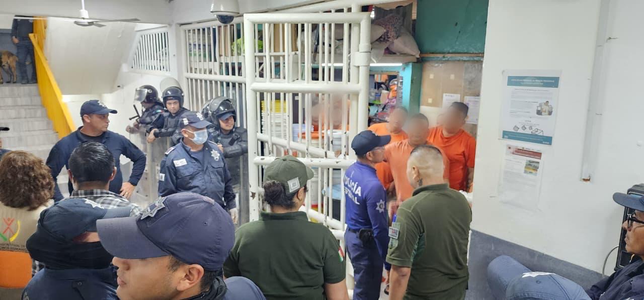 SSP verifica protocolos de reinserción social en centros penitenciarios del sur