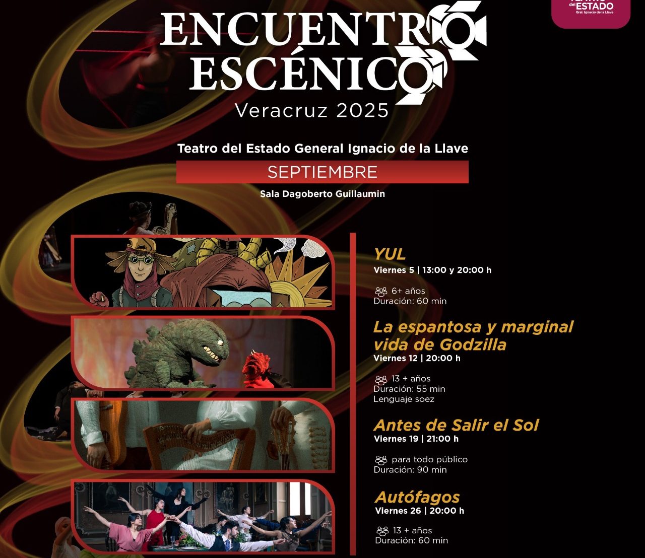 Secver invita a disfrutar de teatro, música y danza en Encuentro Escénico Veracruz