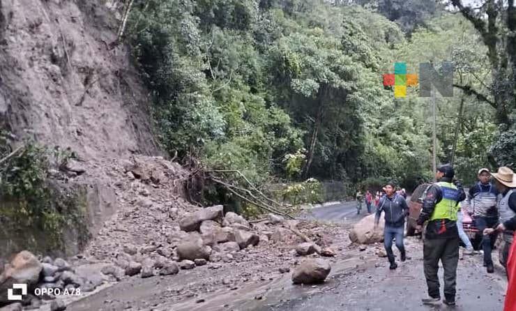 Intensas lluvias afectan a la zona de Altas Montañas