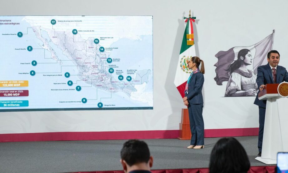 Avanza Conagua en 17 proyectos estratégicos