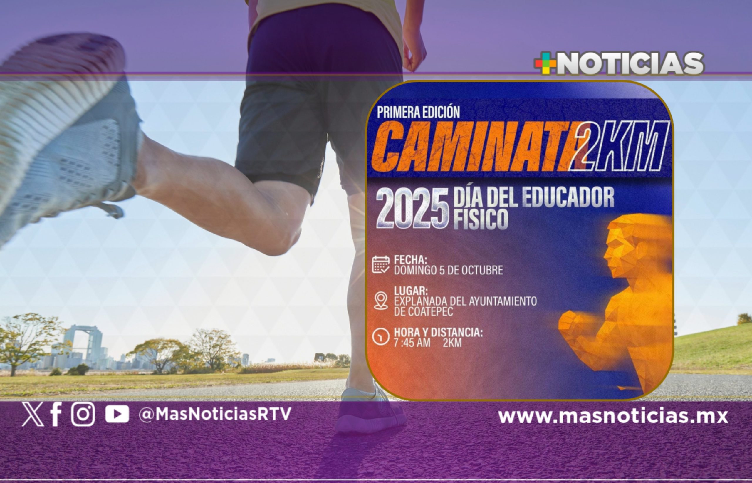 Con caminata celebrarán Día del Educador Físico