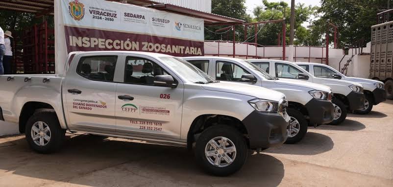 Camionetitas de Sanidad Animal hacen monitoreo preventivo contra gusano barrenador