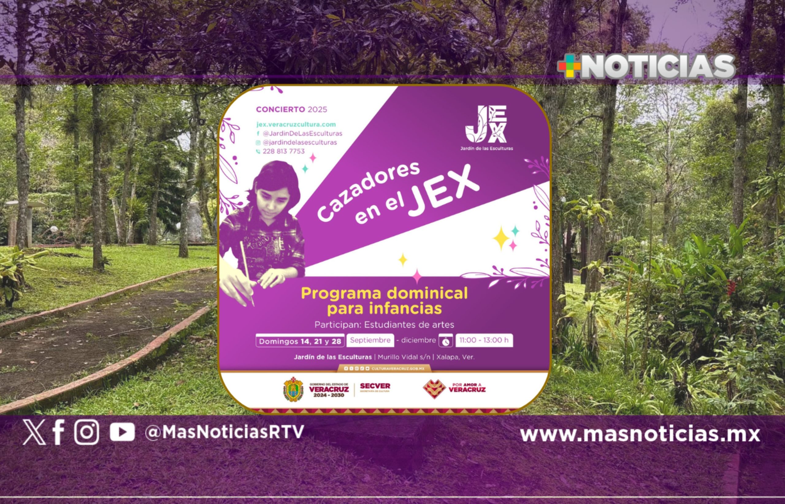 Invita Secver a jornadas Cazadores del JEX para infancias