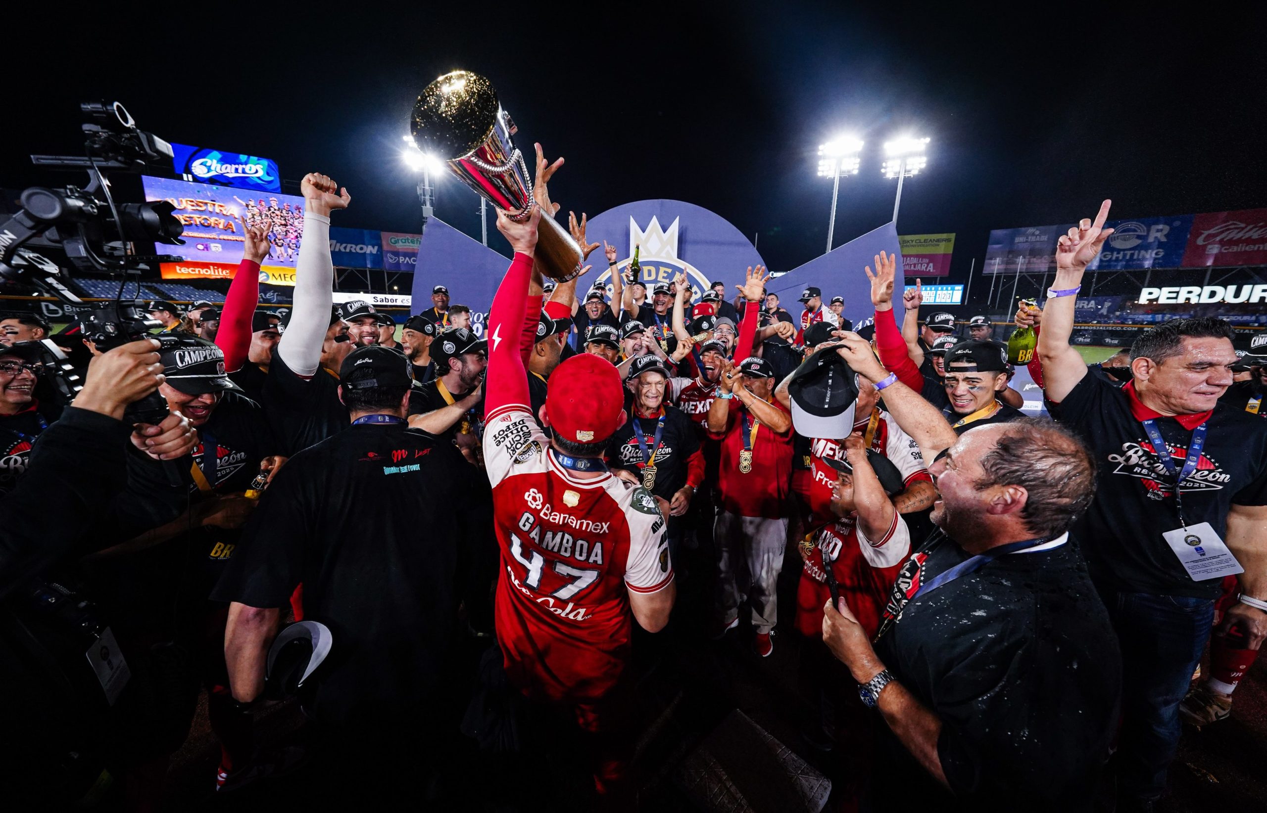 Diablos Rojos logra bicampeonato en la LMB