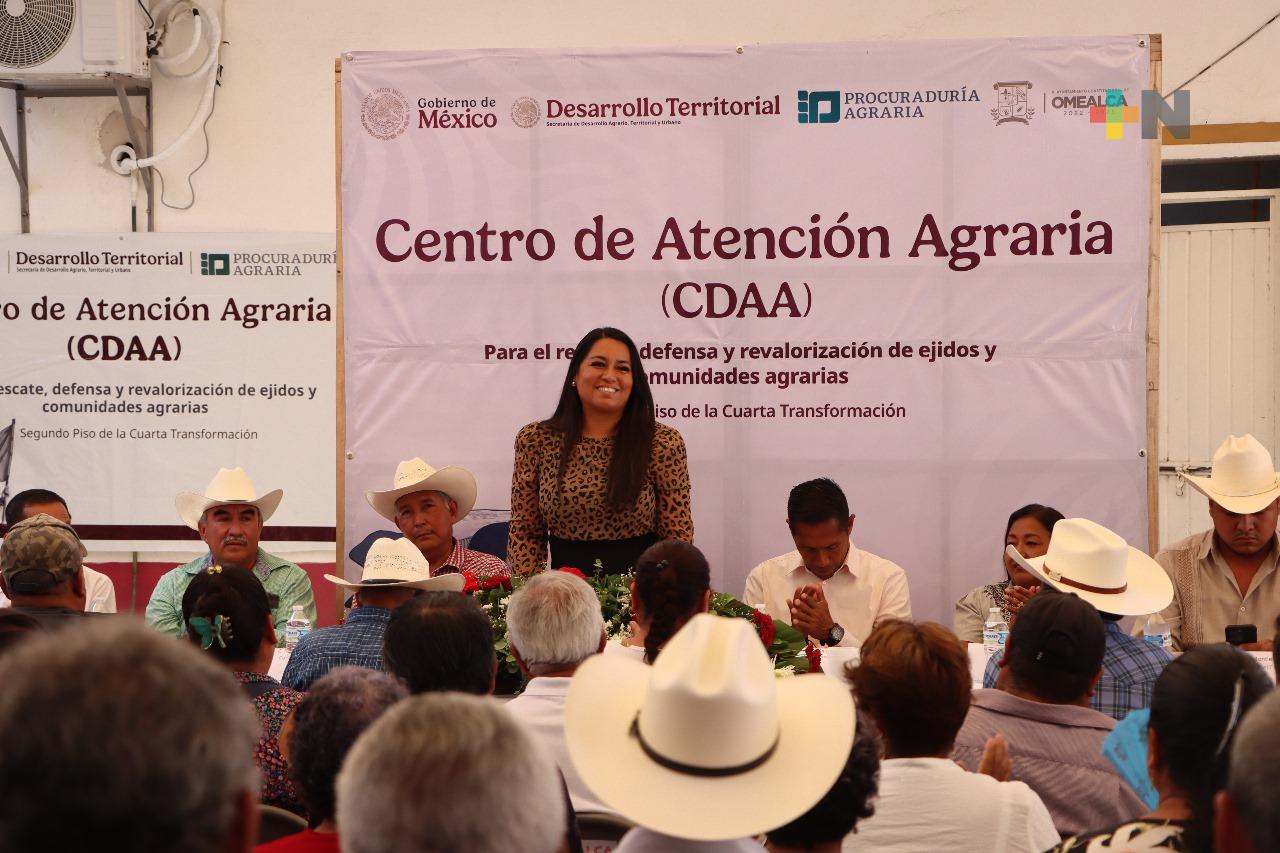 En Omealca instalan Centro de Atención de Agraria