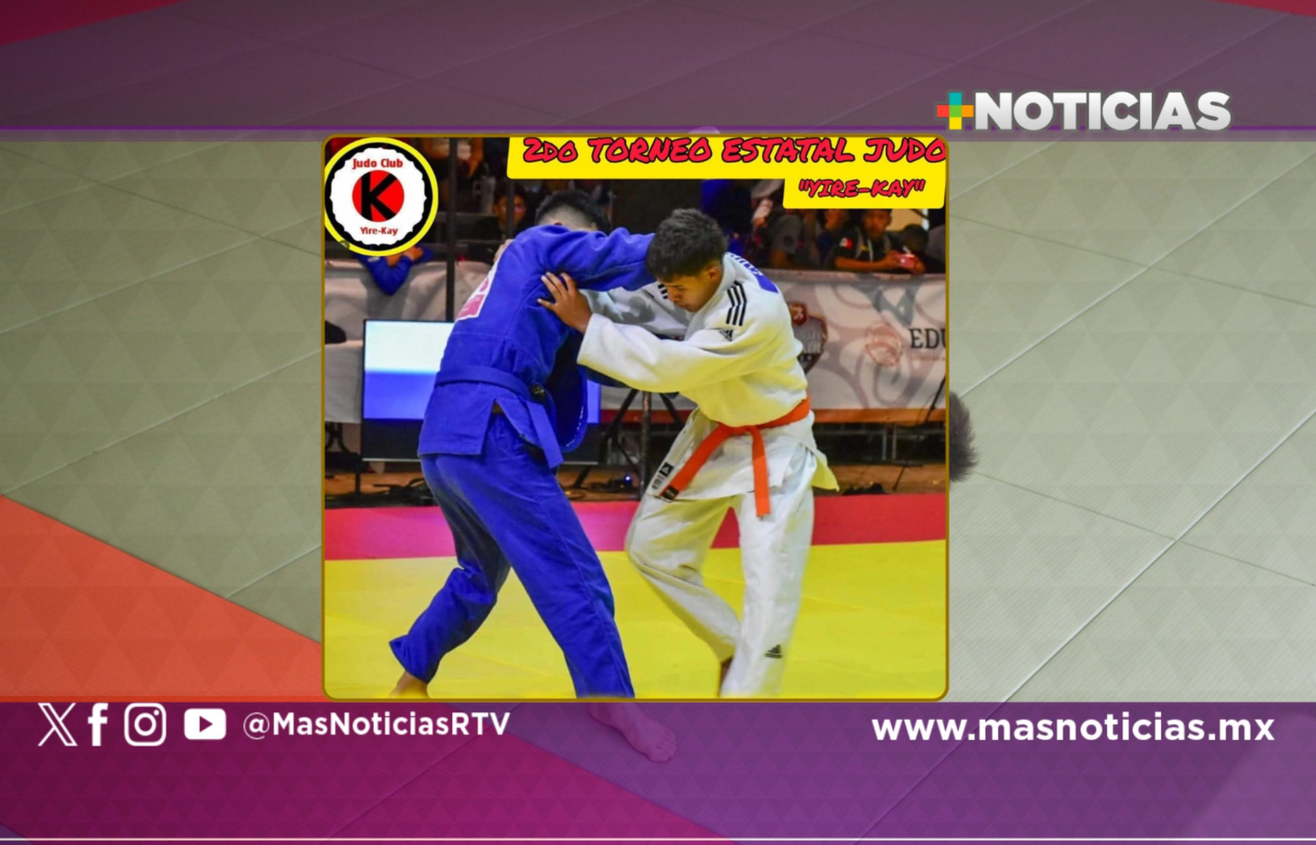 Gimnasio Omega recibirá estatal de judo