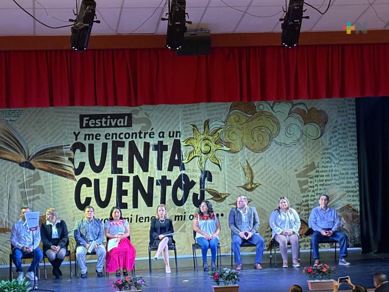 Festival cuentacuentos busca fomentar la lectura y rescatar  lenguas originarias
