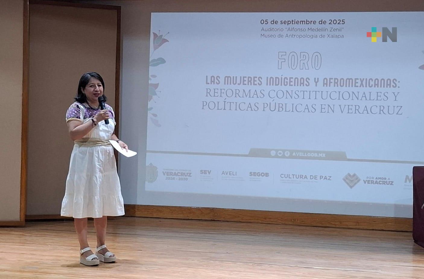 En foro destacaron avances en materia de justicia para mujeres indígenas de Veracruz