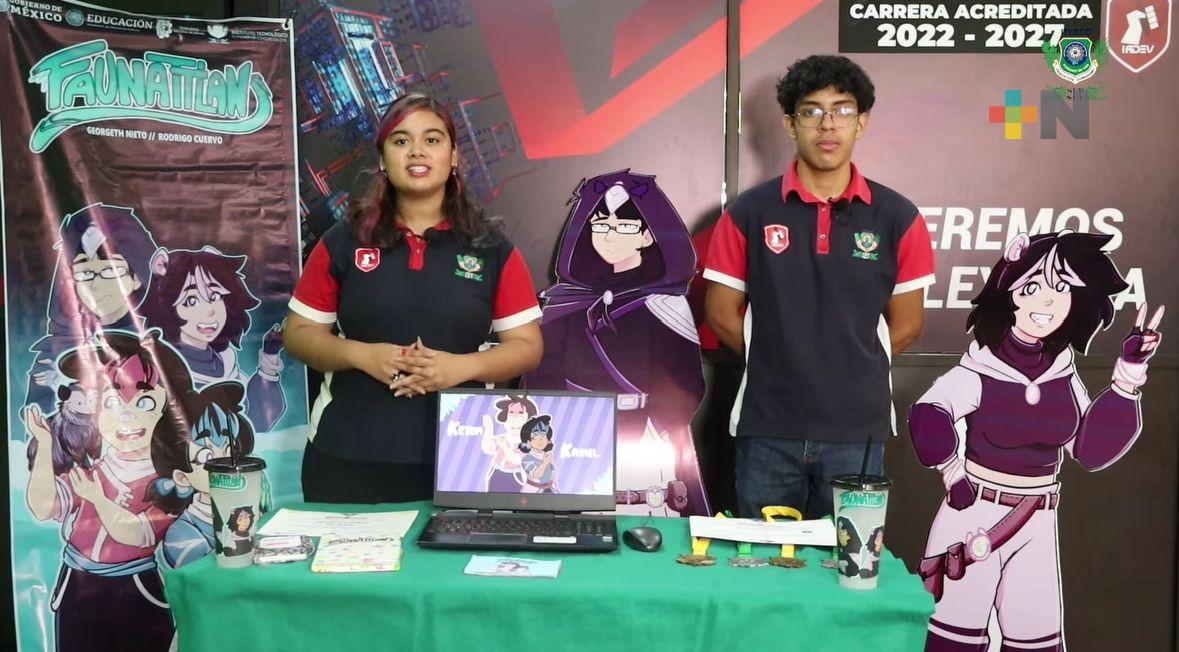 Alumnos del Tecnológico de México Coatza ganan medalla en Chile por videojuego educativo