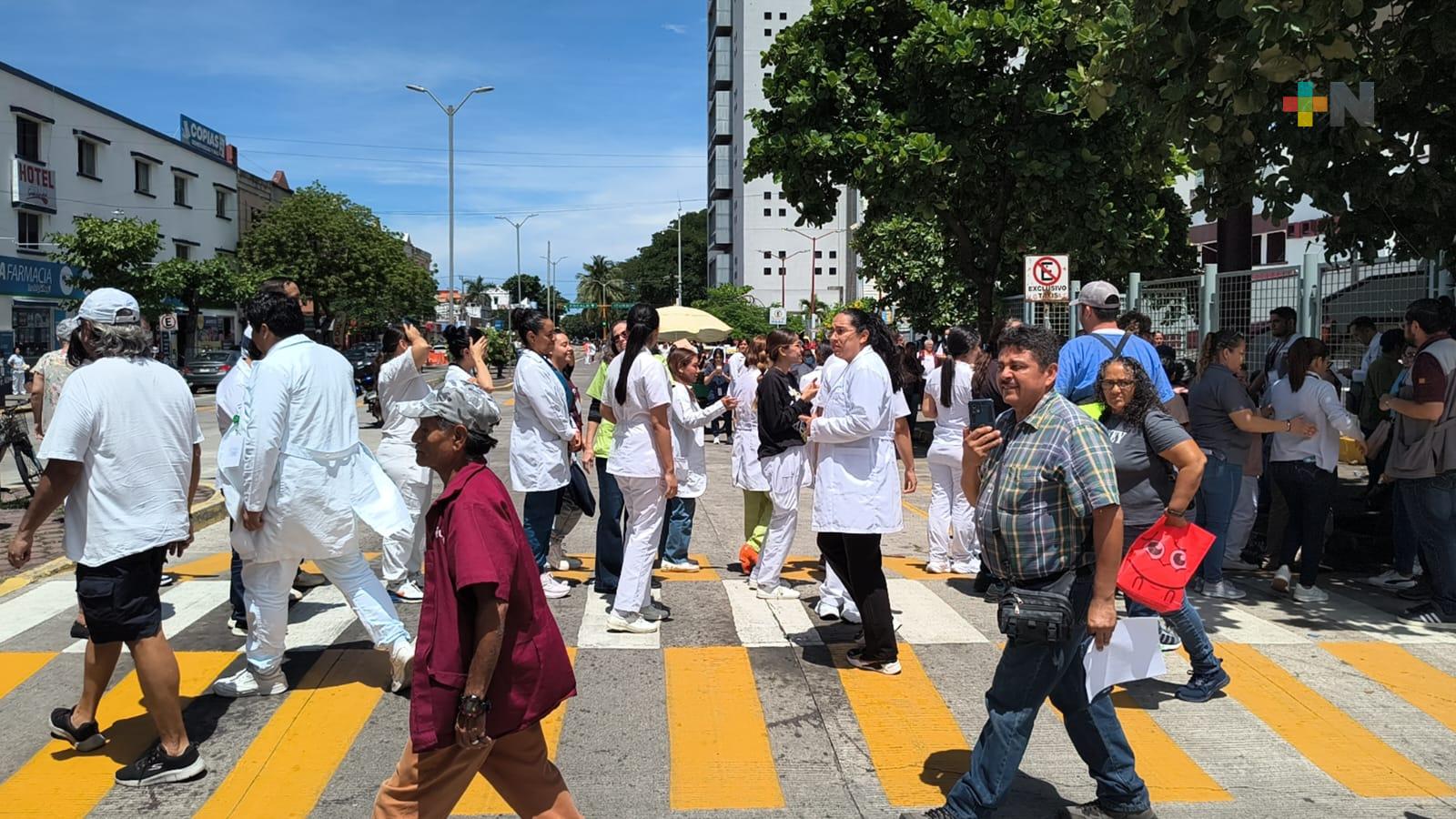 En territorio veracruzano, cerca de 10 mil inmuebles participaron en Segundo Simulacro Nacional: SPC