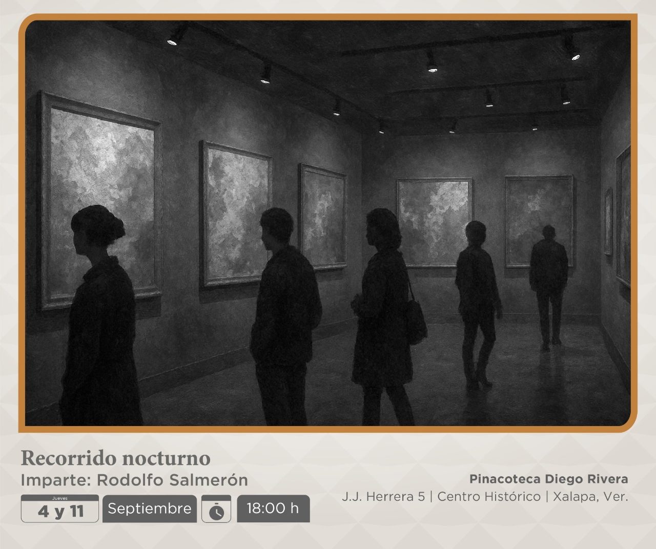 Invita Secver a recorridos especiales en Pinacoteca