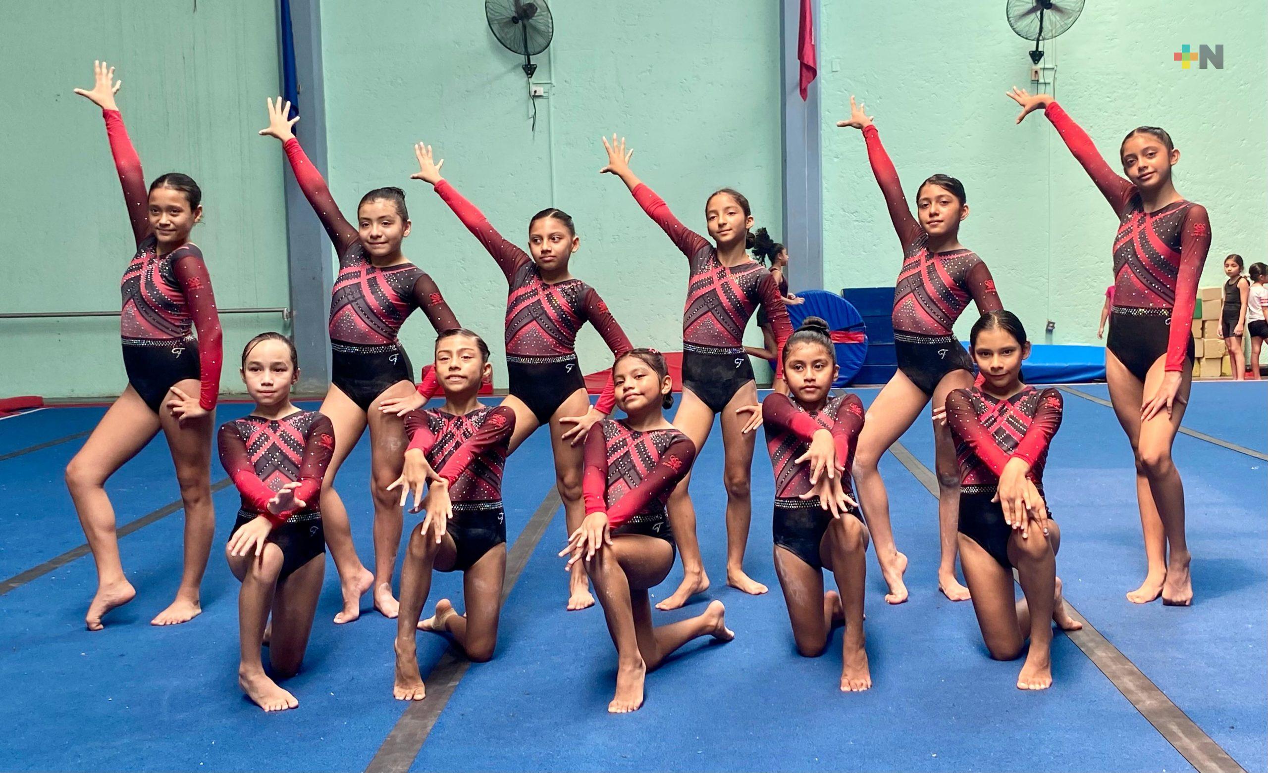 Competirán en regional de gimnasia artística de Yucatán