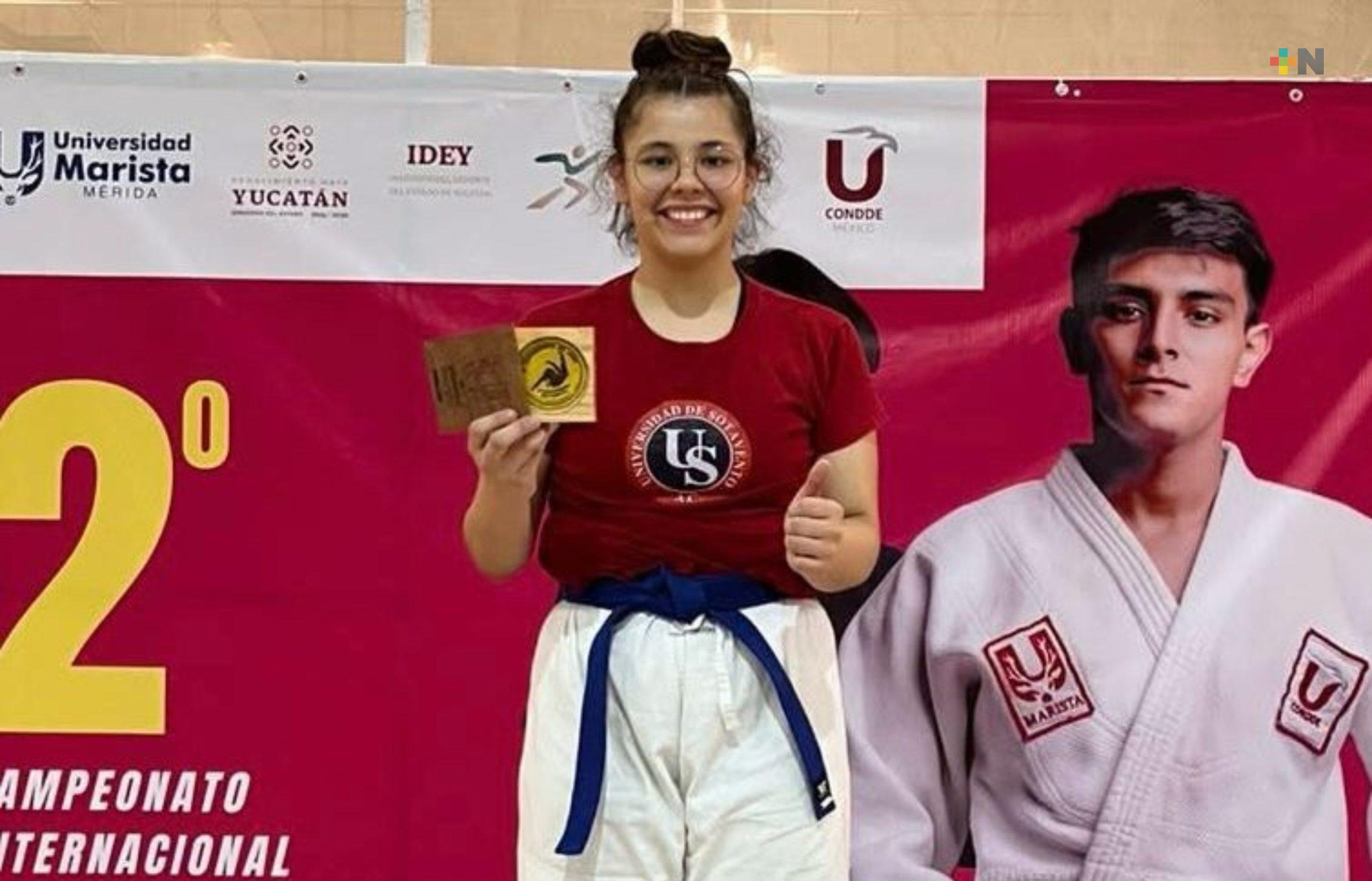 Isabela Segovia se ubica en el número uno del ranking nacional de judo