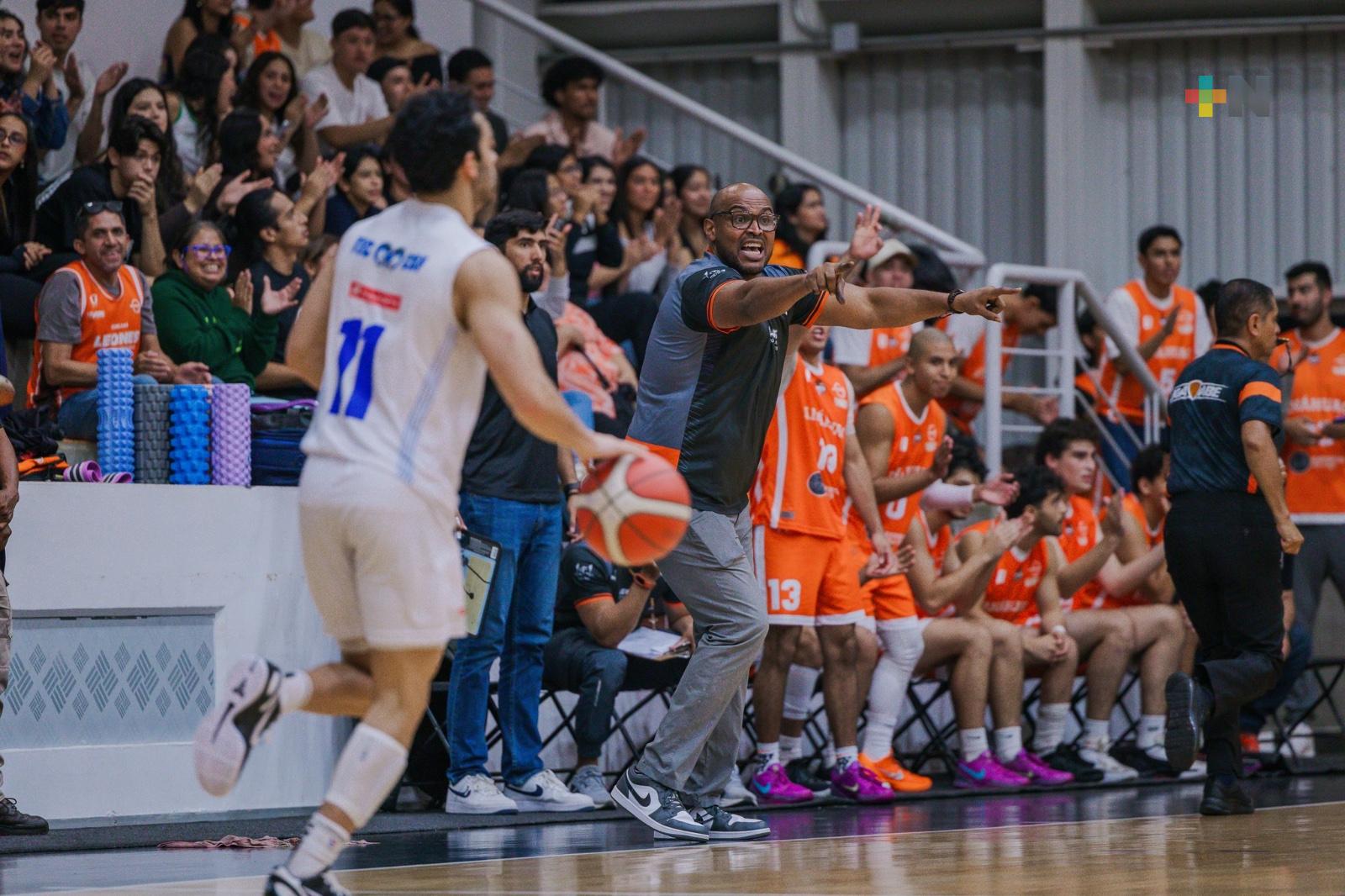 Leones Anáhuac Xalapa con paso perfecto en la Asociación de Basquetbol Estudiantil