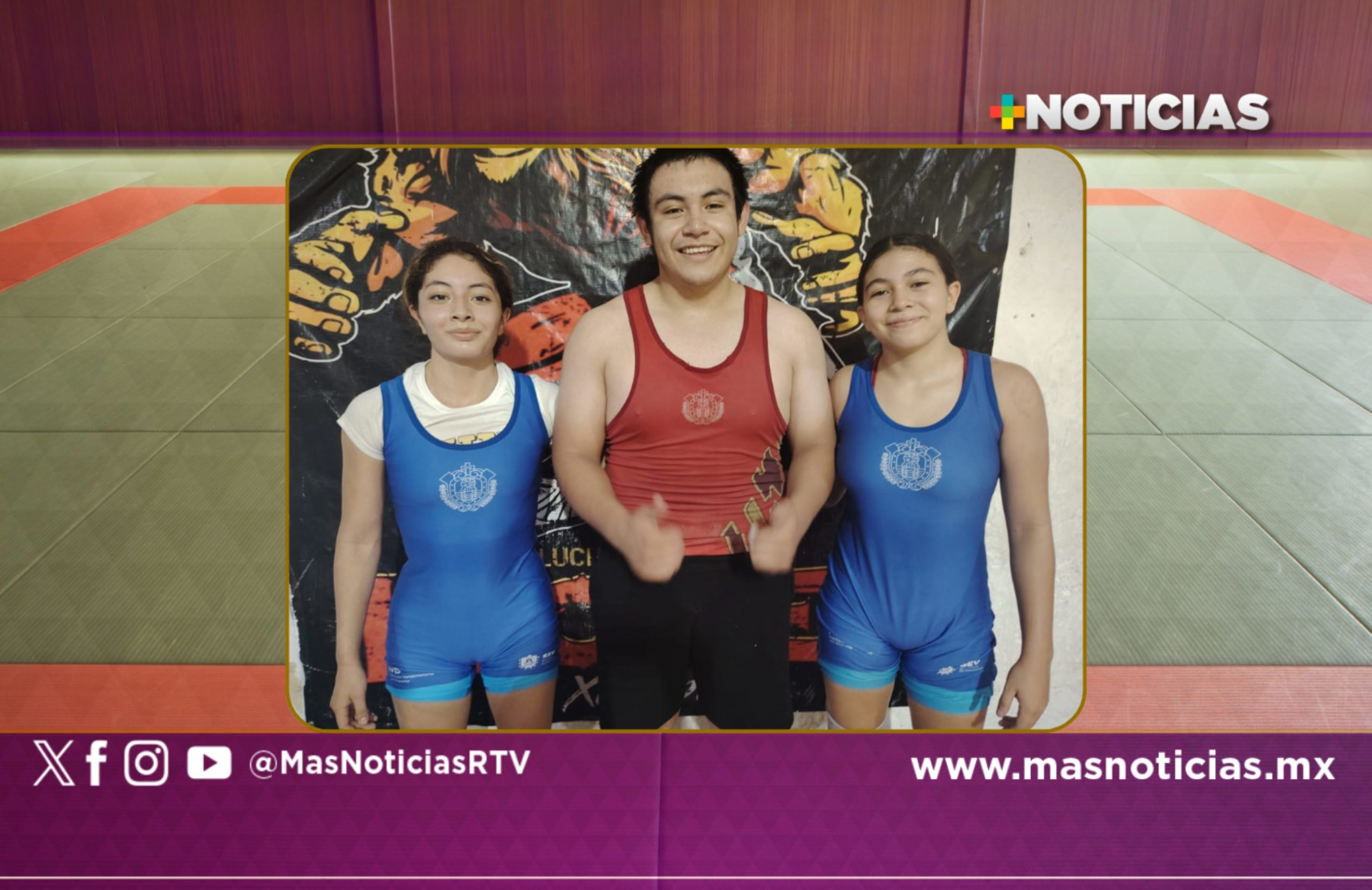 San Bruno aporta medallistas nacionales de luchas asociadas