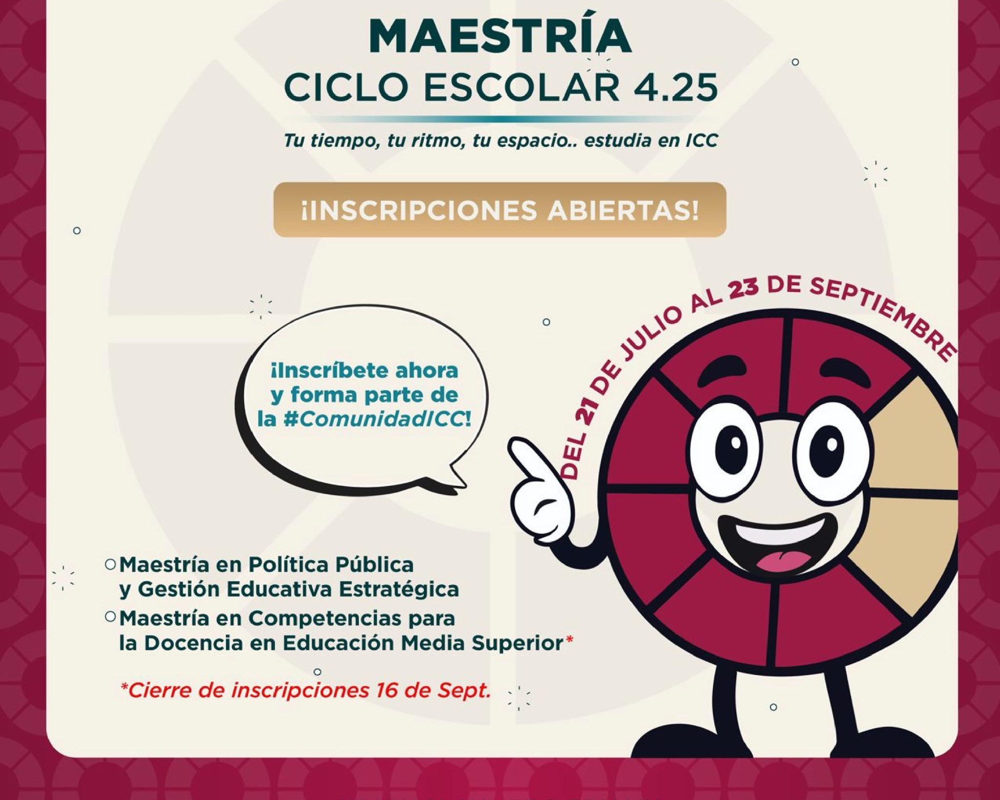 Convocatoria abierta; maestrías en línea del Consorcio Clavijero