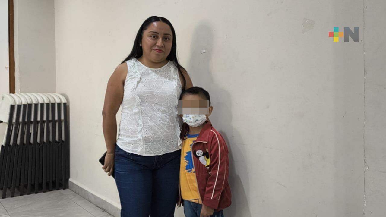 Magdalena no pierde la fe: su hijo de 5 años lucha contra la leucemia