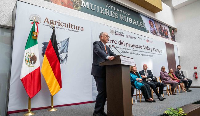 México y Alemania promueven sistemas agroalimentarios más sostenibles, justos y resilientes