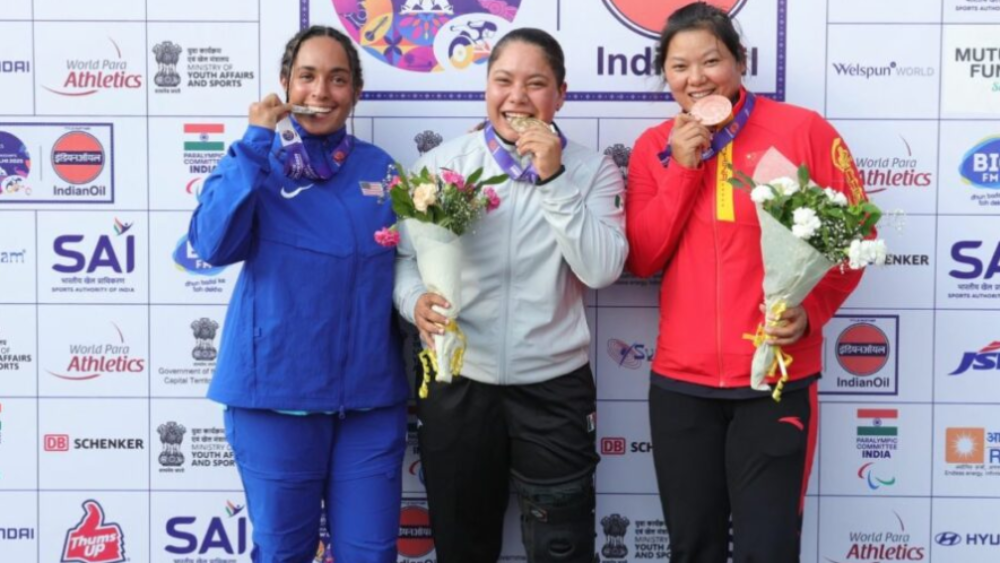 Osiris Machado gana oro e impone récord en Mundial de Para Atletismo