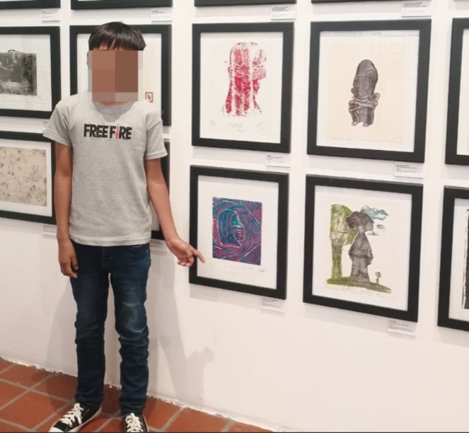 Obra pictórica de dos alumnos del INBAL Ixhuatlancillo seleccionada para exposición nacional