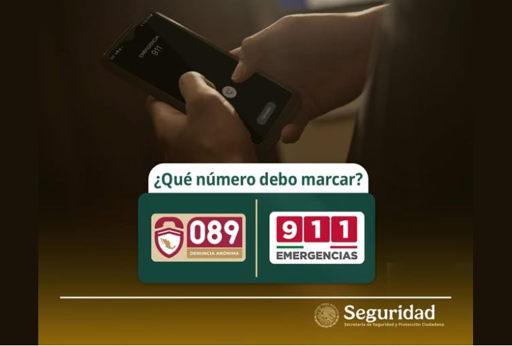 ¿Cuándo y para qué marcar los números de emergencia 911 y 089?