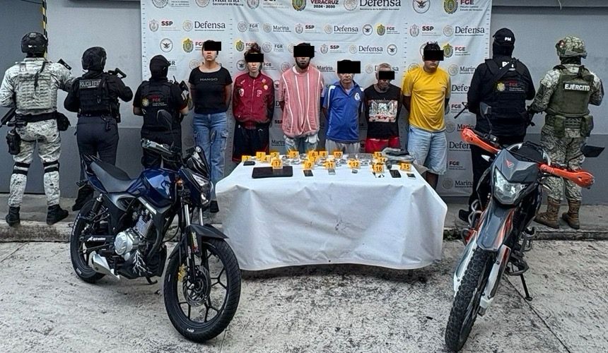 Detiene SSP a 20 presuntos delincuentes y libera a dos personas víctimas de secuestro virtual