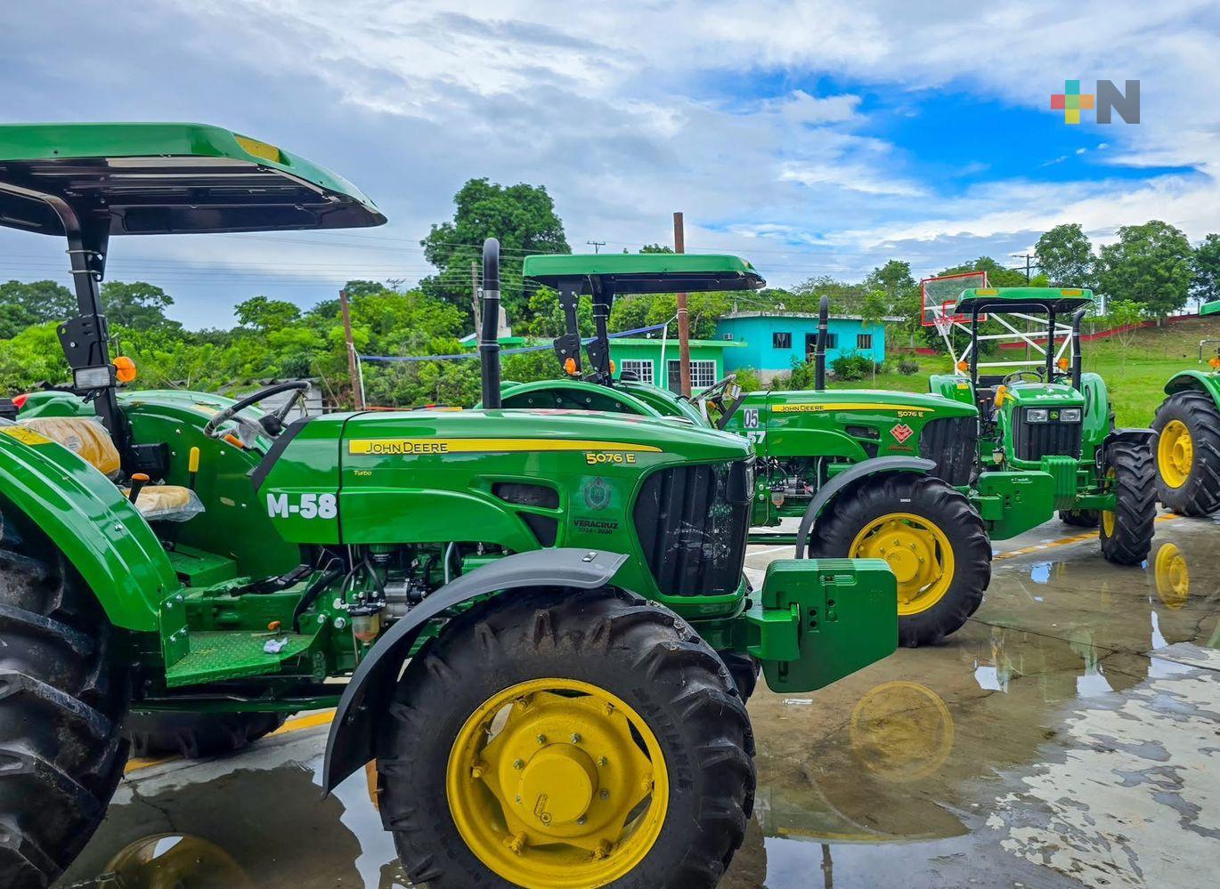 La mecanización agrícola abre paso a un futuro distinto en el campo veracruzano