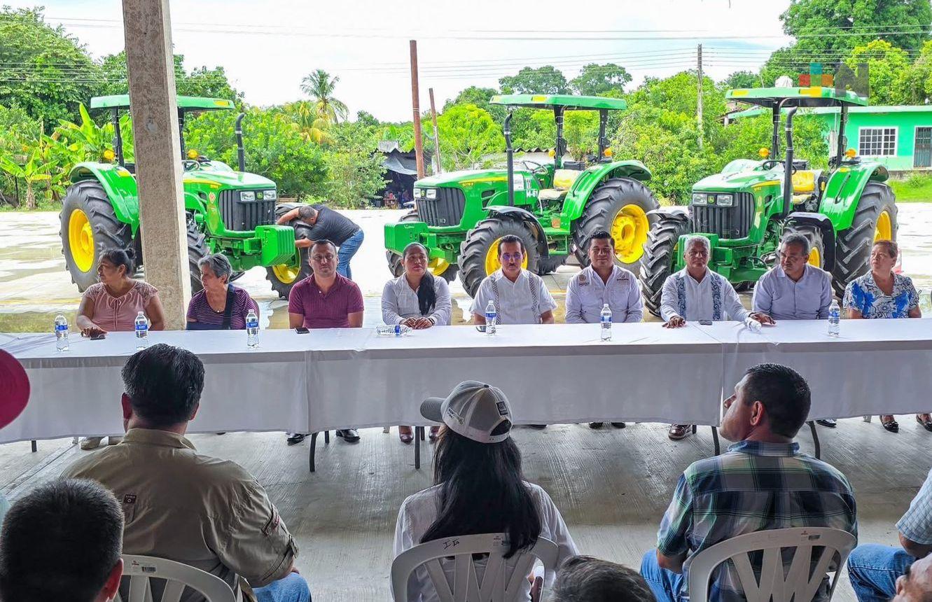Programa “Mecanización del campo” llega a Martínez de la Torre