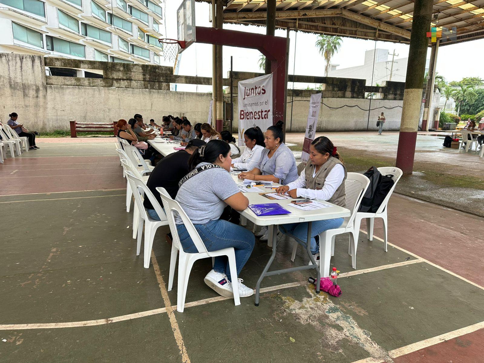 En Coatza seis mil 800 registros a Mujeres Bienestar, el doble de lo esperado