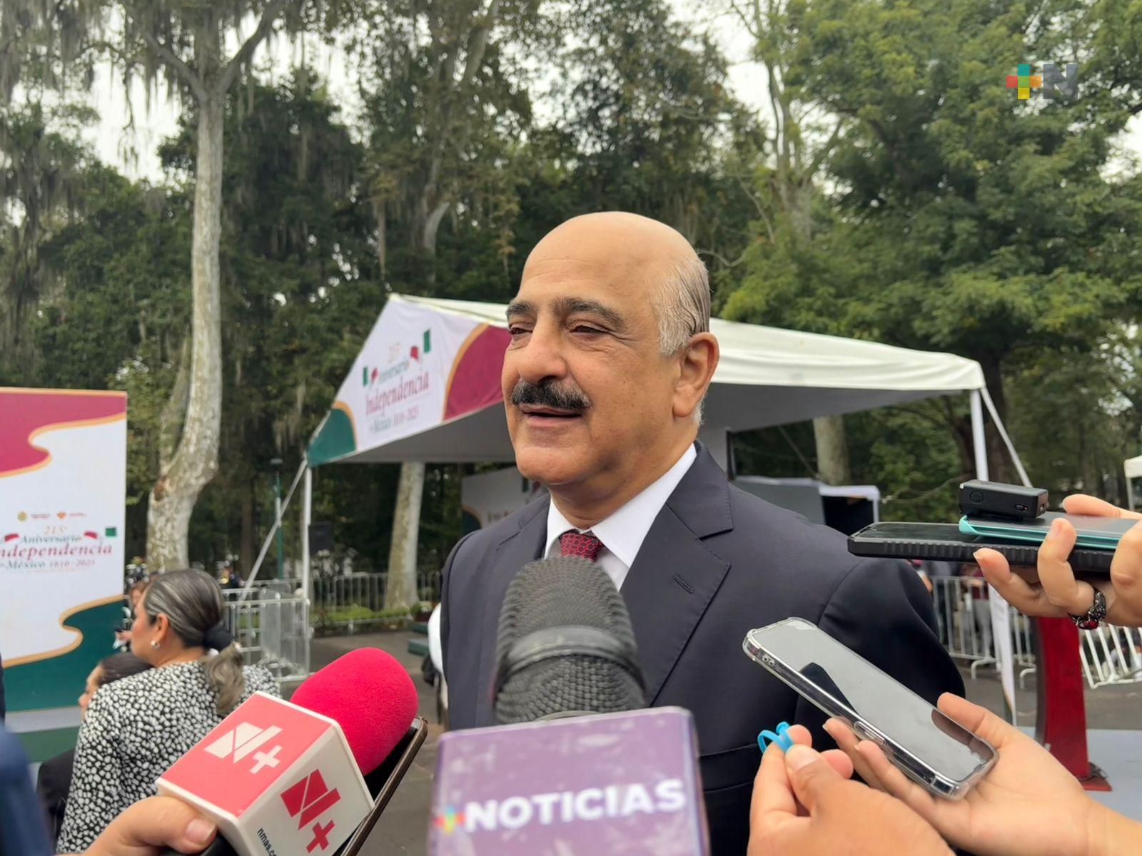 Palacio de Gobierno estará listo para ceremonia del Grito de Independencia: Ahued