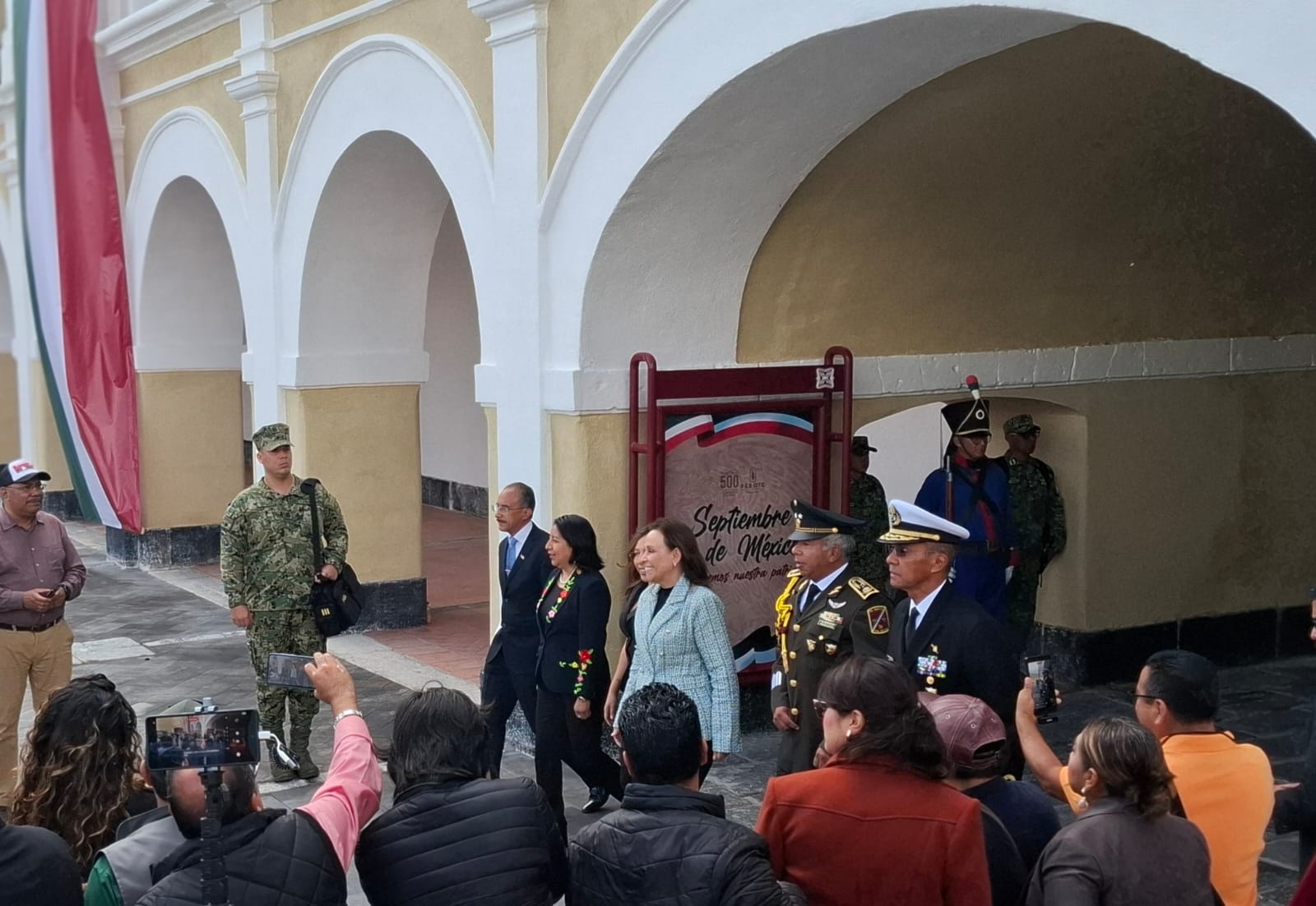 Grito de Independencia será histórico en Veracruz; por primera vez lo encabeza una mujer