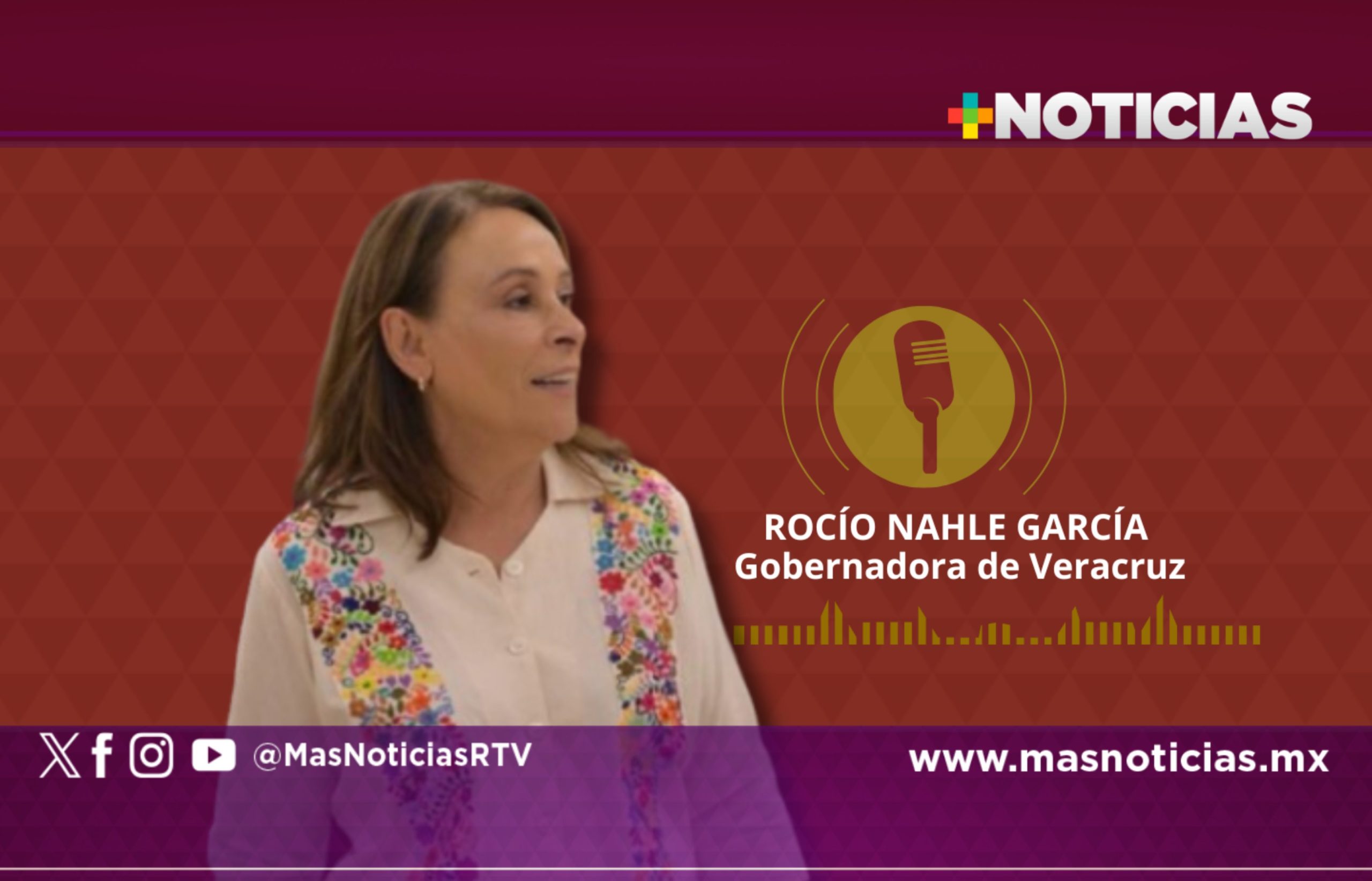 «Tengo que trabajar para todos los veracruzanos, independientemente de quién gobierne los municipios»: Nahle García