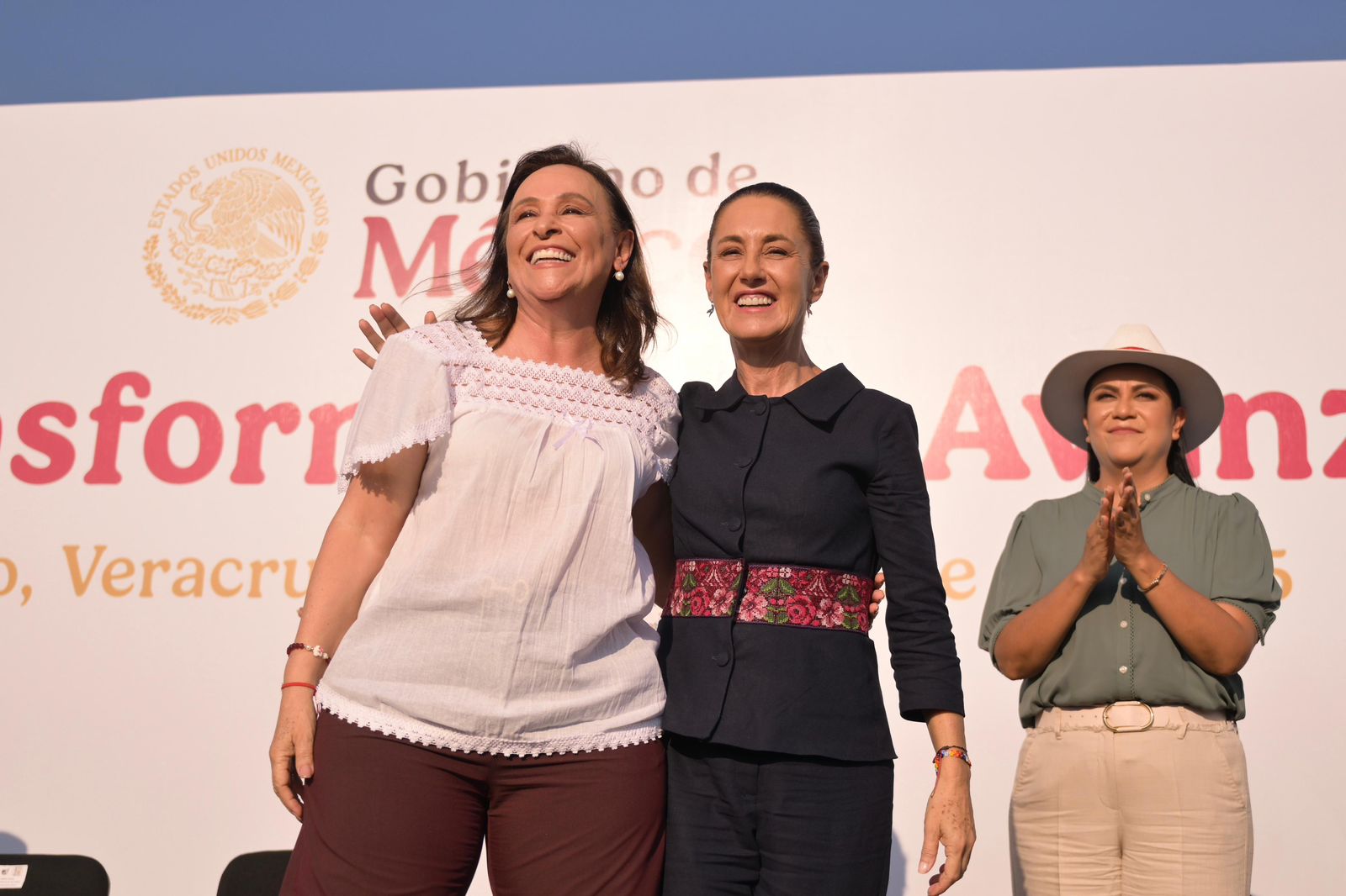 Veracruz recibe a la mujer con mayor liderazgo mundial: Rocío Nahle