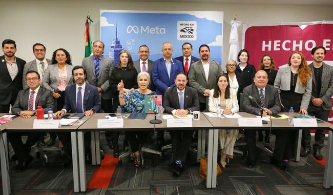 SE y Meta anuncian acciones para fortalecer a MiPyMEs de Hecho en México