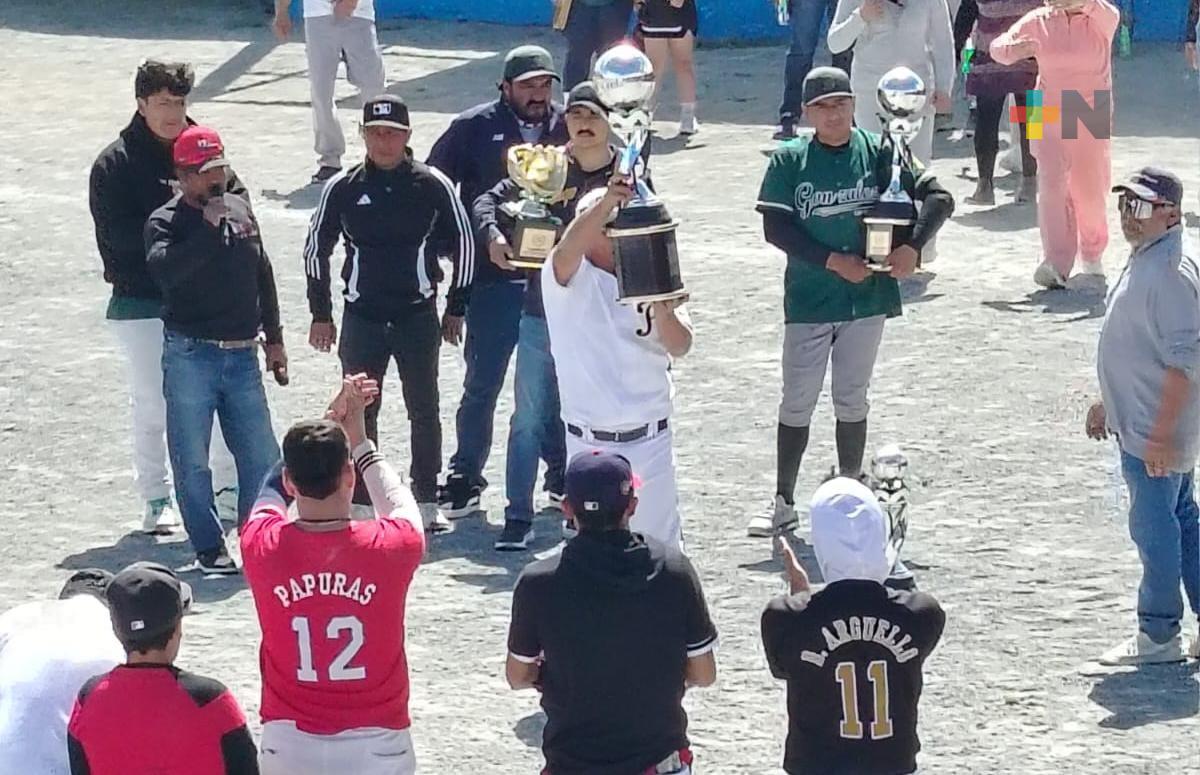 Tigres, campeones del regional de beisbol de Alchichica