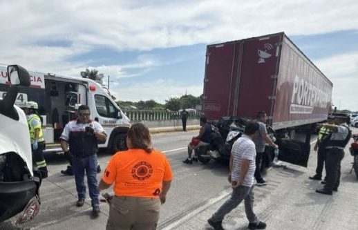Fuerzas de tarea atienden accidente en autopista Córdoba-Veracruz
