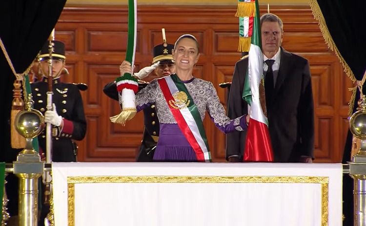 Claudia Sheinbaum hace historia con su primer Grito de Independencia como presidenta de México