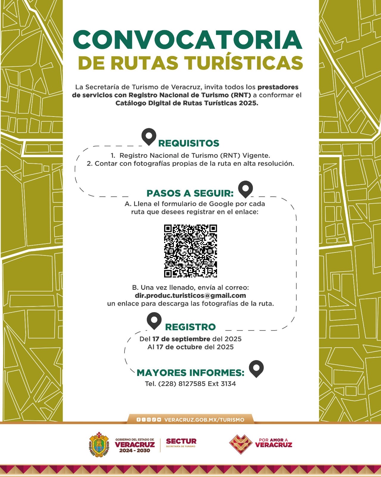 Convoca SECTUR a registrase en Catálogo Digital de Rutas Turísticas