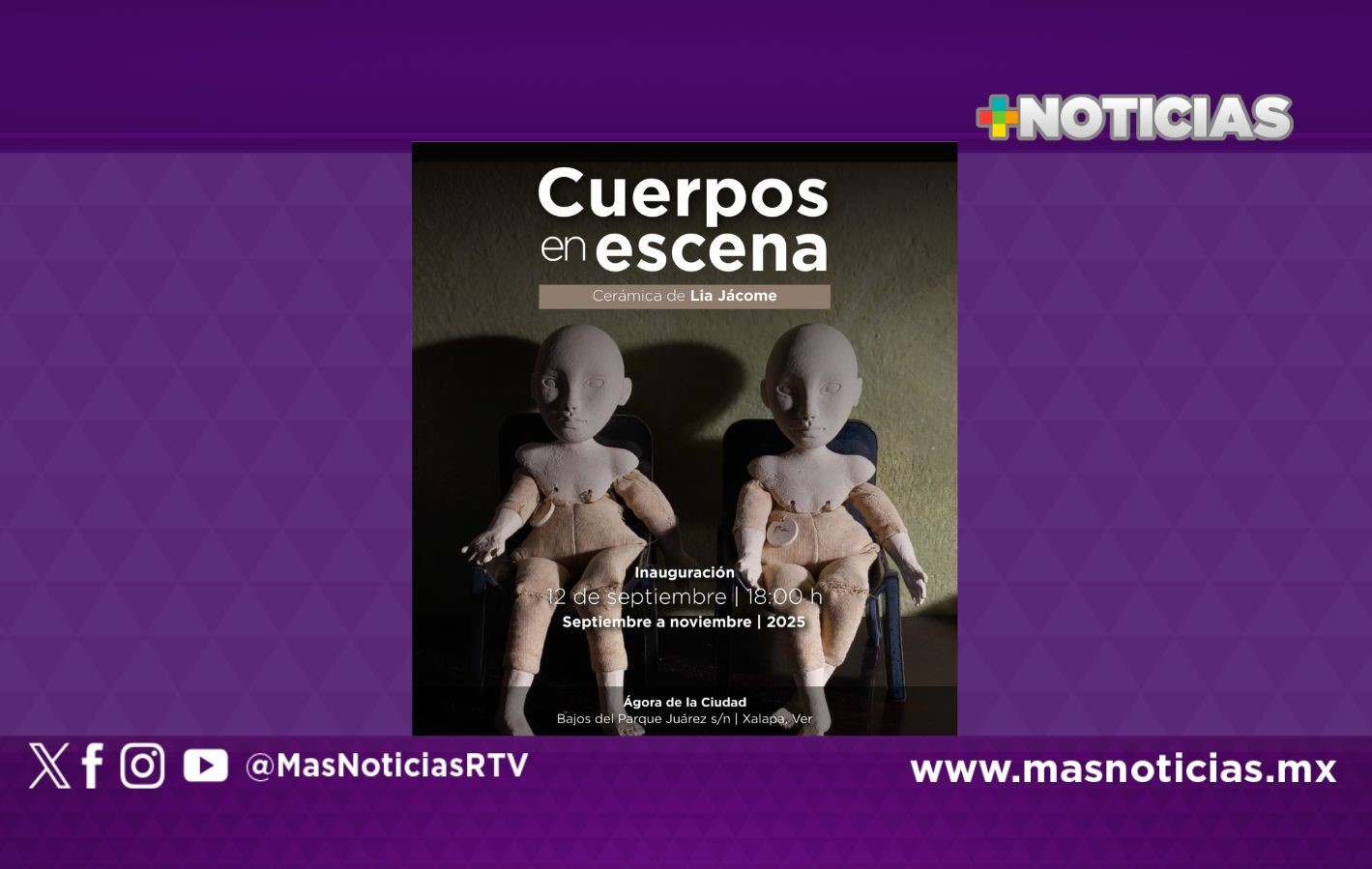 Llega al Ágora de la Ciudad, exposición de cerámica y textil