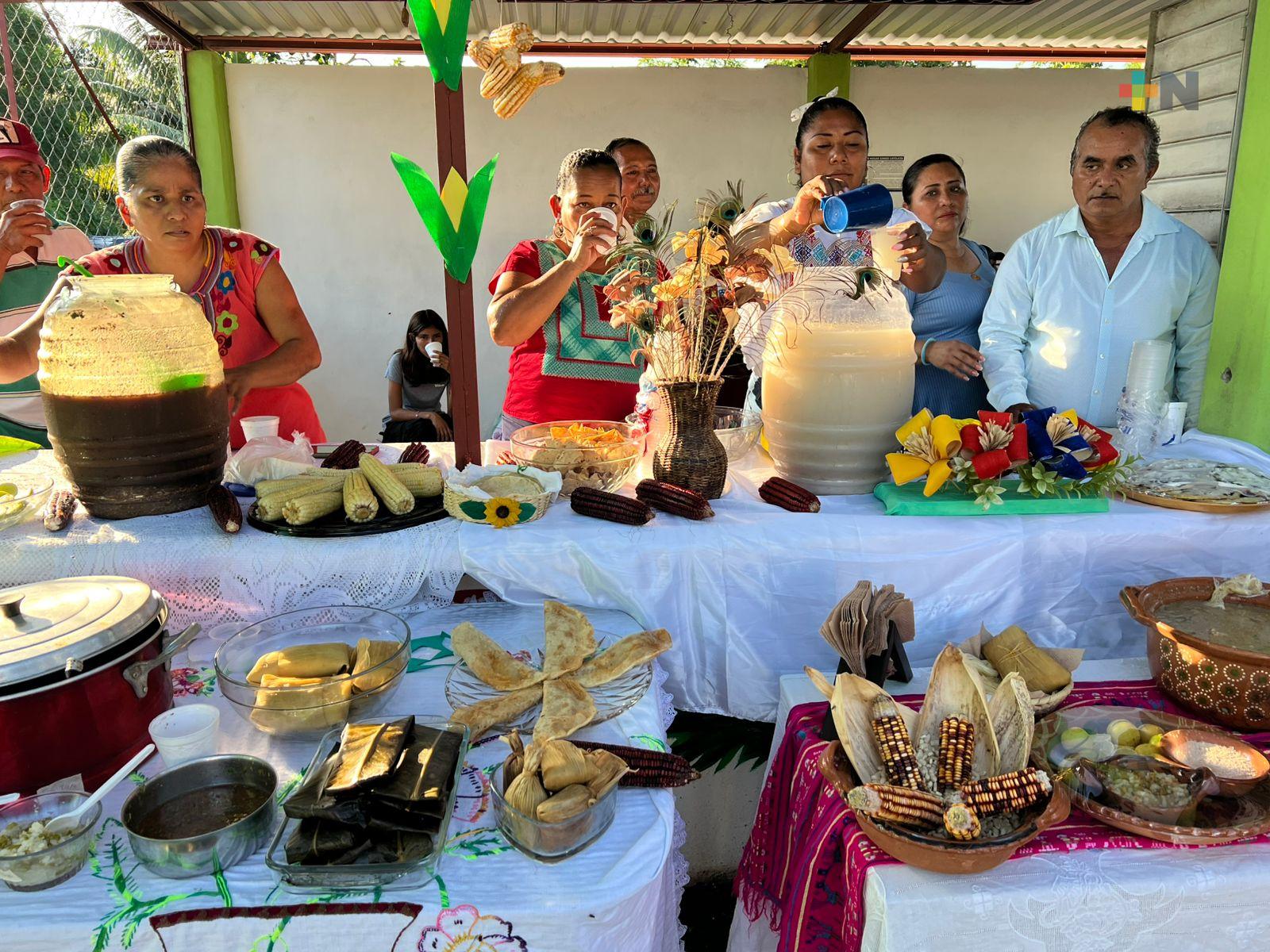 Celebran en Tres Valles el Día Nacional del Maíz con homenaje a las semillas nativas