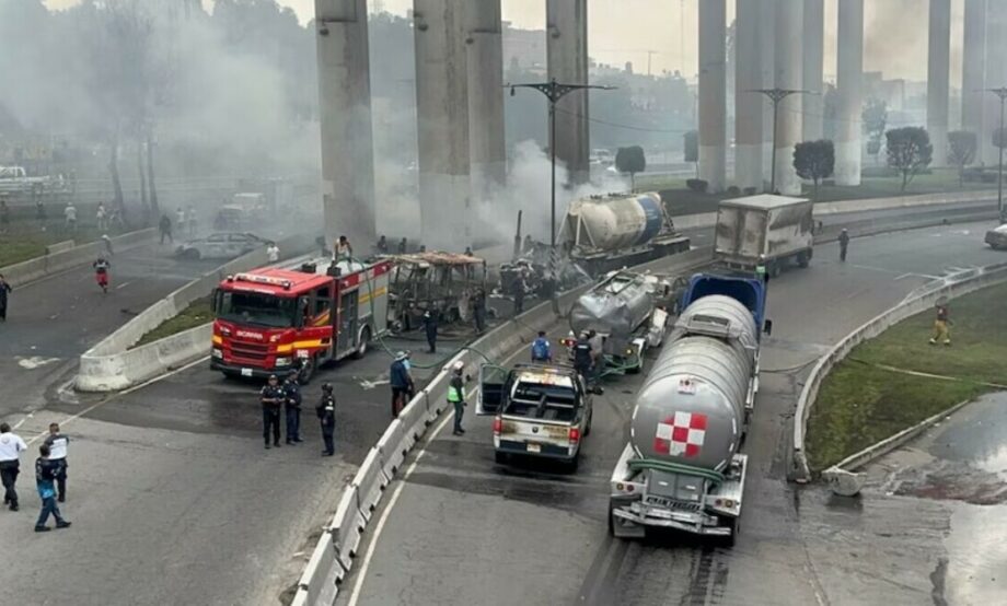 Brugada confirma 57 heridos tras explosión de pipa de gas en Iztapalapa