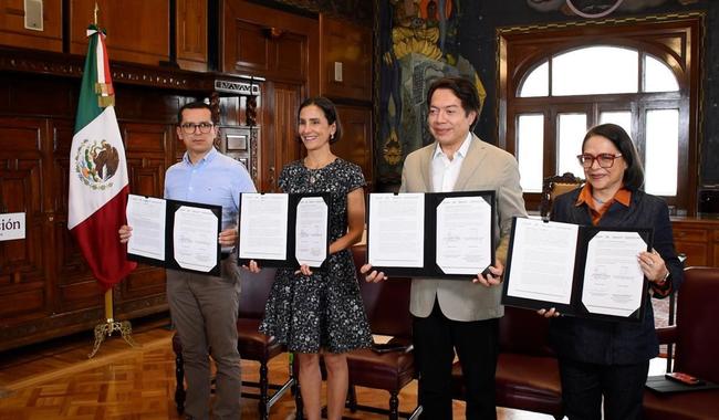 Firman SEP, Energía y CFE convenio de colaboración para llevar internet gratuito a todos las teleescuelas del país