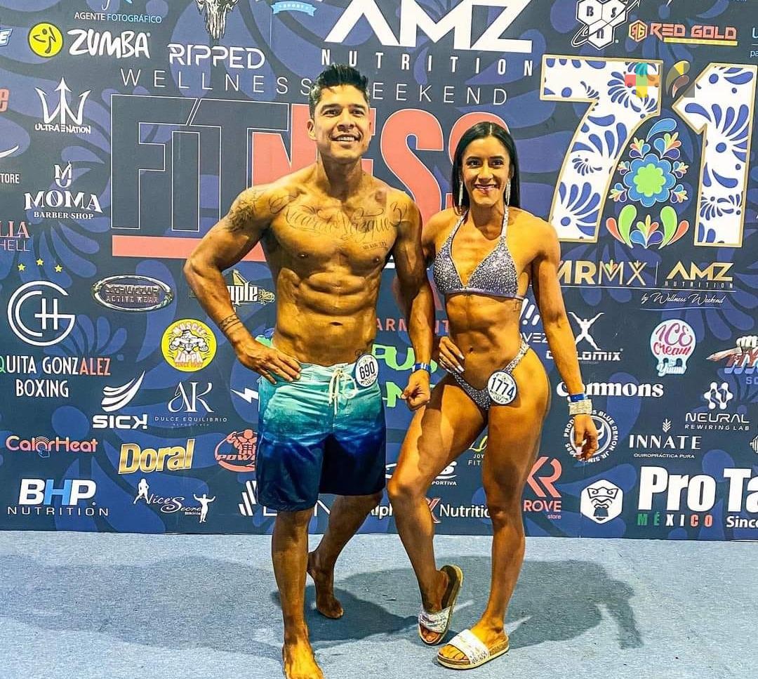 En puerta Míster Xalapa de fisicoconstructivismo