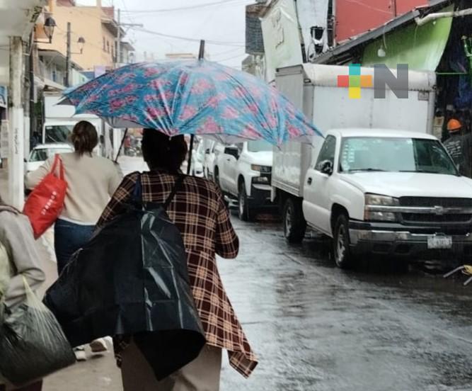 Nublados y lluvias aisladas en el estado de Veracruz, principalmente en zona montañosa
