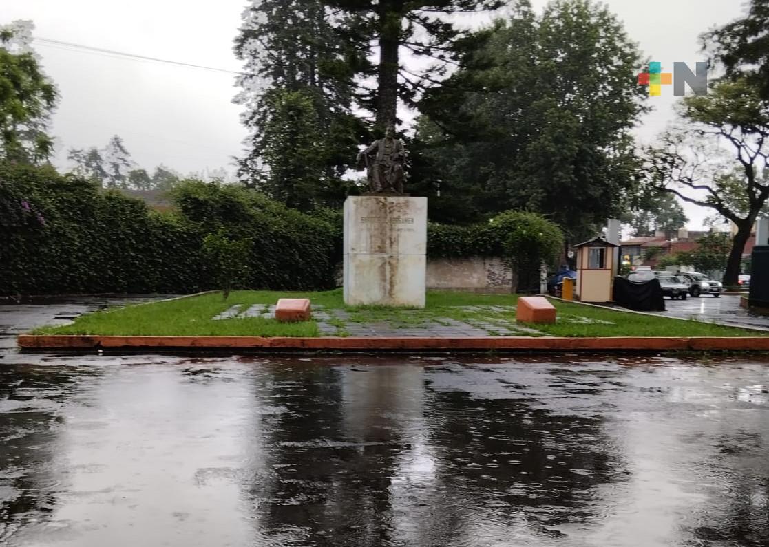 Probabilidad de lluvias y tormentas del centro al sur del estado de Veracruz