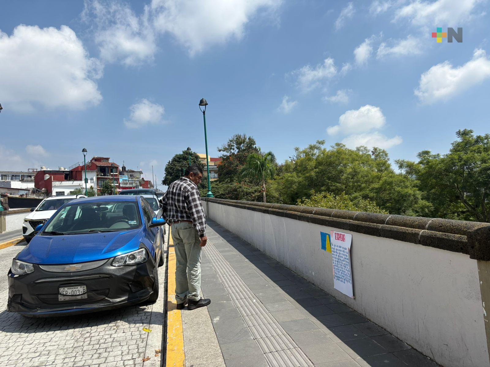 Niegan permiso para colocar protección en puente de Xallitic